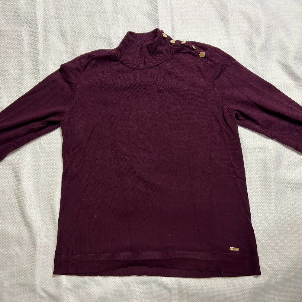 Calvin Klein w/ Gold Button Detail
